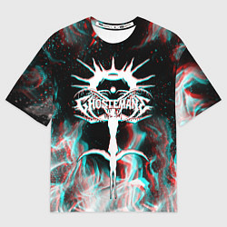 Мужская футболка оверсайз GHOSTEMANE GLITCH