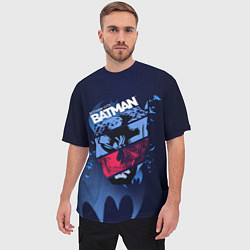 Футболка оверсайз мужская Gotham City Batman, цвет: 3D-принт — фото 2