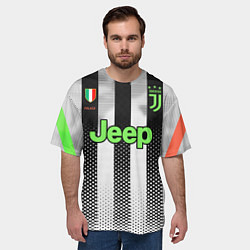 Футболка оверсайз мужская Ronaldo 19-20 Palace edition, цвет: 3D-принт — фото 2