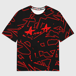 Мужская футболка оверсайз Алиса