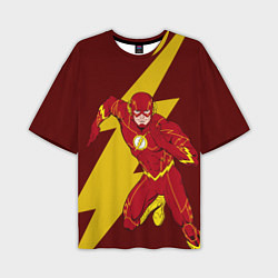 Футболка оверсайз мужская The Flash, цвет: 3D-принт
