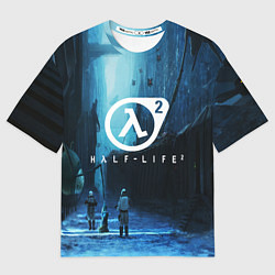 Мужская футболка оверсайз HALF-LIFE 2