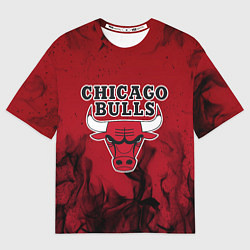 Мужская футболка оверсайз CHICAGO BULLS