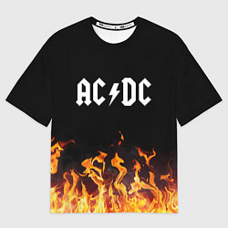 Мужская футболка оверсайз AC DC