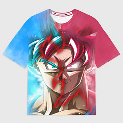 Футболка оверсайз мужская Dragon Ball, цвет: 3D-принт