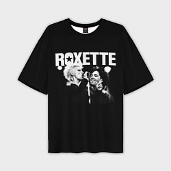 Мужская футболка оверсайз Roxette