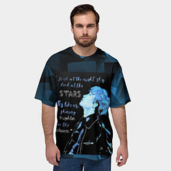 Футболка оверсайз мужская Stray Kids, цвет: 3D-принт — фото 2