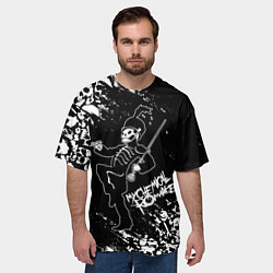 Футболка оверсайз мужская My Chemical Romance, цвет: 3D-принт — фото 2