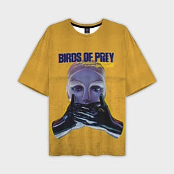 Футболка оверсайз мужская Birds of Prey Black mask, цвет: 3D-принт