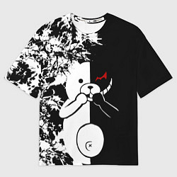 Футболка оверсайз мужская Monokuma, цвет: 3D-принт