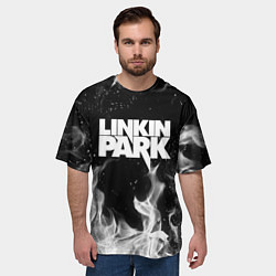 Футболка оверсайз мужская LINKIN PARK, цвет: 3D-принт — фото 2