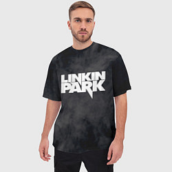 Футболка оверсайз мужская LINKIN PARK, цвет: 3D-принт — фото 2