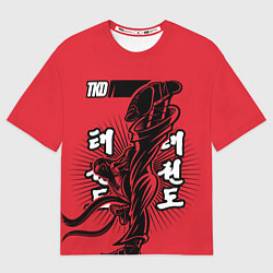 Мужская футболка оверсайз TKD
