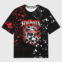 Мужская футболка оверсайз Stigmata
