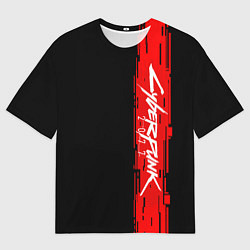 Мужская футболка оверсайз CYBERPUNK 2077