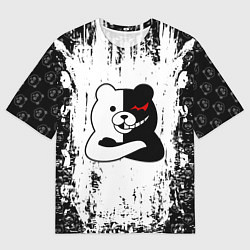 Мужская футболка оверсайз MONOKUMA