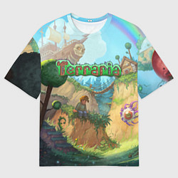 Футболка оверсайз мужская Terraria, цвет: 3D-принт