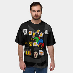 Футболка оверсайз мужская Король и Шут, цвет: 3D-принт — фото 2