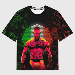 Футболка оверсайз мужская CONOR McGREGOR, цвет: 3D-принт
