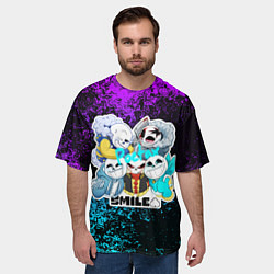 Футболка оверсайз мужская UNDERTALE, цвет: 3D-принт — фото 2