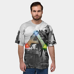 Футболка оверсайз мужская Ark Survival Evolved, цвет: 3D-принт — фото 2