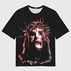 Футболка оверсайз мужская Слипнот джои, цвет: 3D-принт