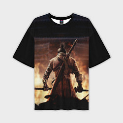 Мужская футболка оверсайз Sekiro shadows die twice