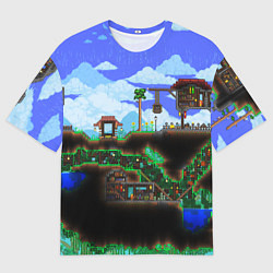 Мужская футболка оверсайз TERRARIA EXCLUSIVE