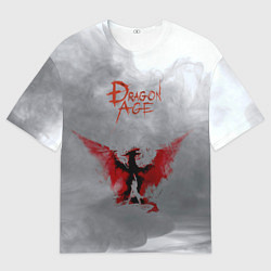 Мужская футболка оверсайз Dragon Age