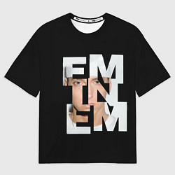 Футболка оверсайз мужская Eminem, цвет: 3D-принт