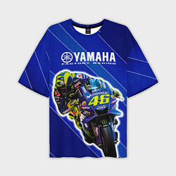 Футболка оверсайз мужская Valentino Rossi, цвет: 3D-принт