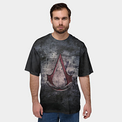Футболка оверсайз мужская Assassin’s Creed, цвет: 3D-принт — фото 2