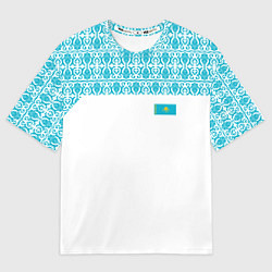 Мужская футболка оверсайз Казахстан Форма