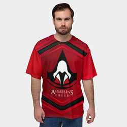 Футболка оверсайз мужская Assasin's creed, цвет: 3D-принт — фото 2