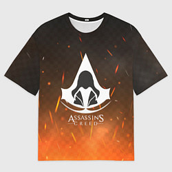 Футболка оверсайз мужская Assasin's creed, цвет: 3D-принт