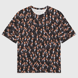 Мужская футболка оверсайз Растерянный Траволта