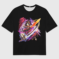 Футболка оверсайз мужская Shaman king, цвет: 3D-принт