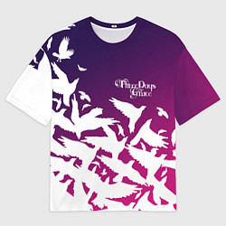 Футболка оверсайз мужская Three Days Grace, цвет: 3D-принт