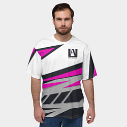 Футболка оверсайз мужская Boku no Hero Academia, цвет: 3D-принт — фото 2