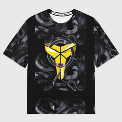 Мужская футболка оверсайз Los Angeles LakersKobe Bryan