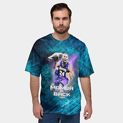 Футболка оверсайз мужская Kobe Bryant, цвет: 3D-принт — фото 2