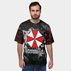 Футболка оверсайз мужская UMBRELLA CORP, цвет: 3D-принт — фото 2
