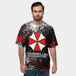 Футболка оверсайз мужская UMBRELLA CORP, цвет: 3D-принт — фото 2