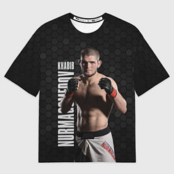 Мужская футболка оверсайз Хабиб Нурмагомедов