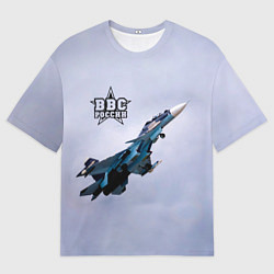 Мужская футболка оверсайз ВВС России