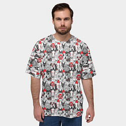 Футболка оверсайз мужская Studio Ghibli, цвет: 3D-принт — фото 2