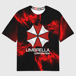 Футболка оверсайз мужская UMBRELLA CORP, цвет: 3D-принт
