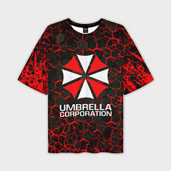 Мужская футболка оверсайз UMBRELLA CORPORATION