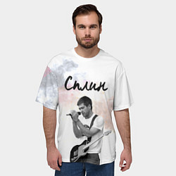 Футболка оверсайз мужская Сплин, цвет: 3D-принт — фото 2