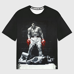Футболка оверсайз мужская Muhammad Ali, цвет: 3D-принт